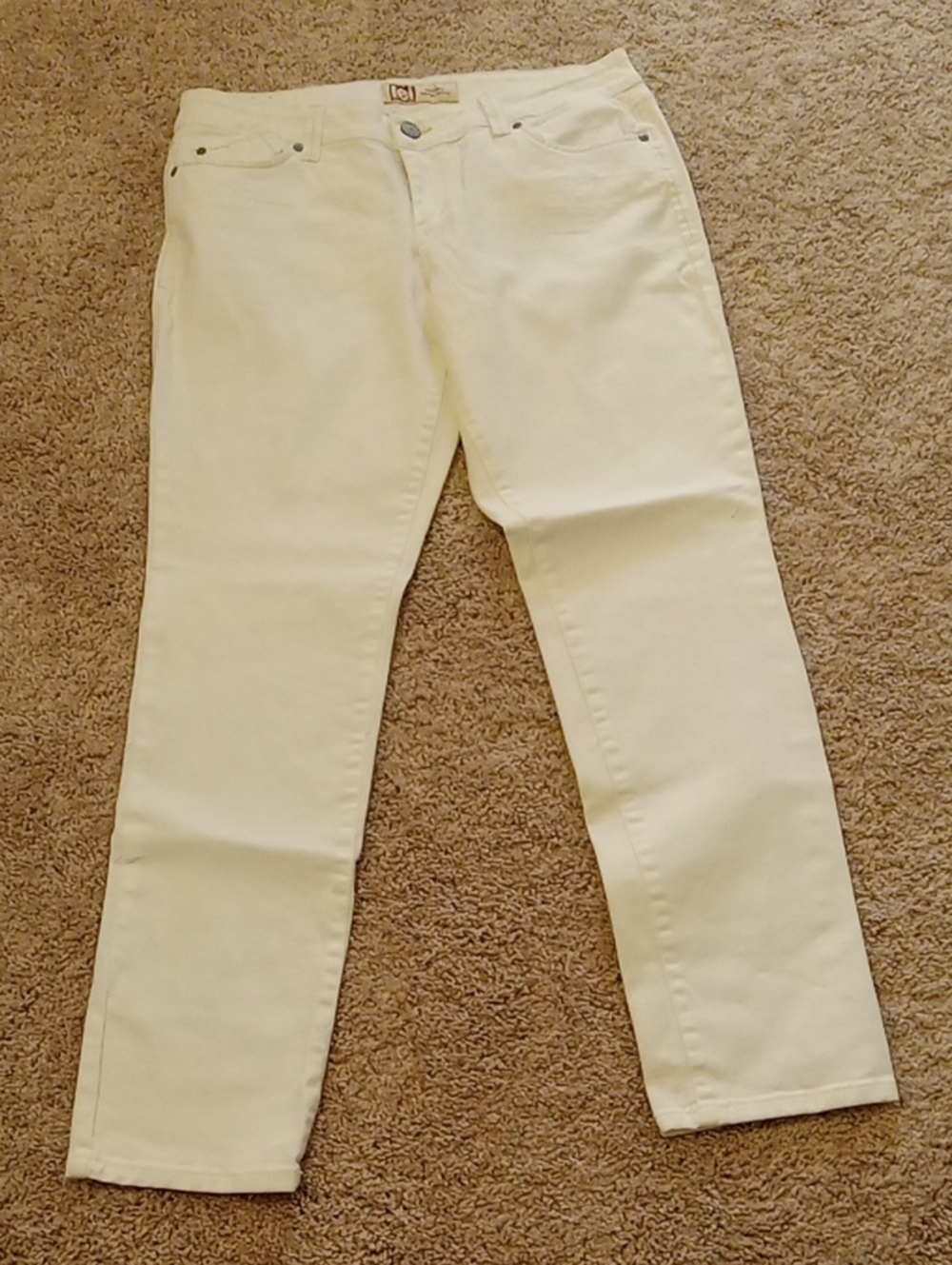 Lei Jeans White skinny Jeans Denim Juniors 15 Stretch